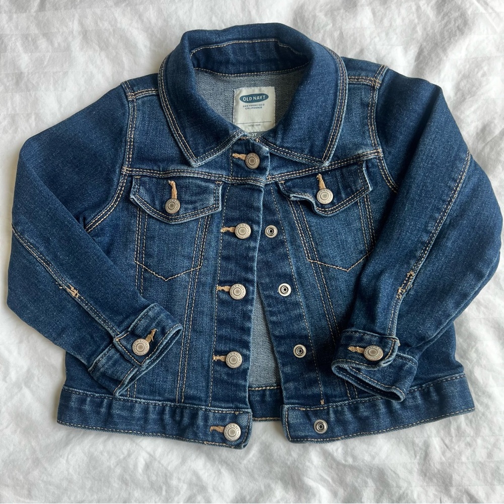 Old Navy denim jacket, size 2T
